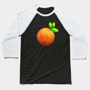 Orange Mars Funny Space Gift T shirt Baseball T-Shirt